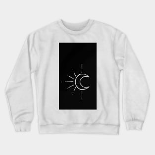 Moon Symbol Crewneck Sweatshirt